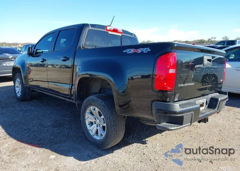 2022 Chevrolet Colorado 4Wd Short Box Lt z USA, uszkodzony, nr VIN 1GCGTCEN3N1284897